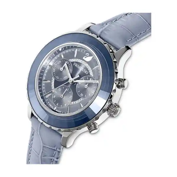 Reloj Octea Lux Chrono Mujer Azul 5580600 Swarovski