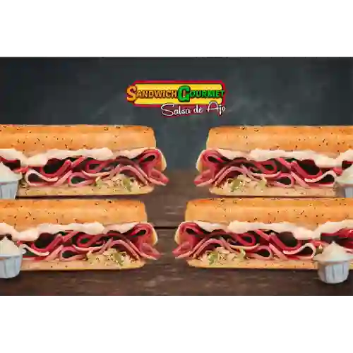X 4 Sandwich Tradicionales