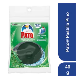 Pato Limpiador Tanque Pastilla Pino, 1 repuesto, 40 gr