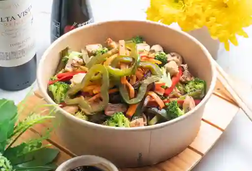 Wok Salteado con Pollo