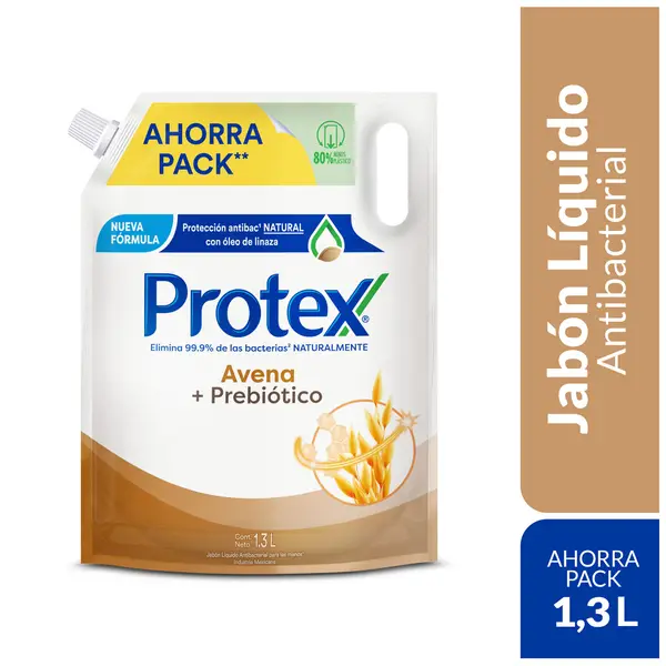 Protex Jabón Líquido Manos Avena 1.3 L