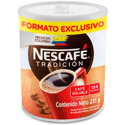 Café instantáneo NESCAFÉ Tradición x 231g