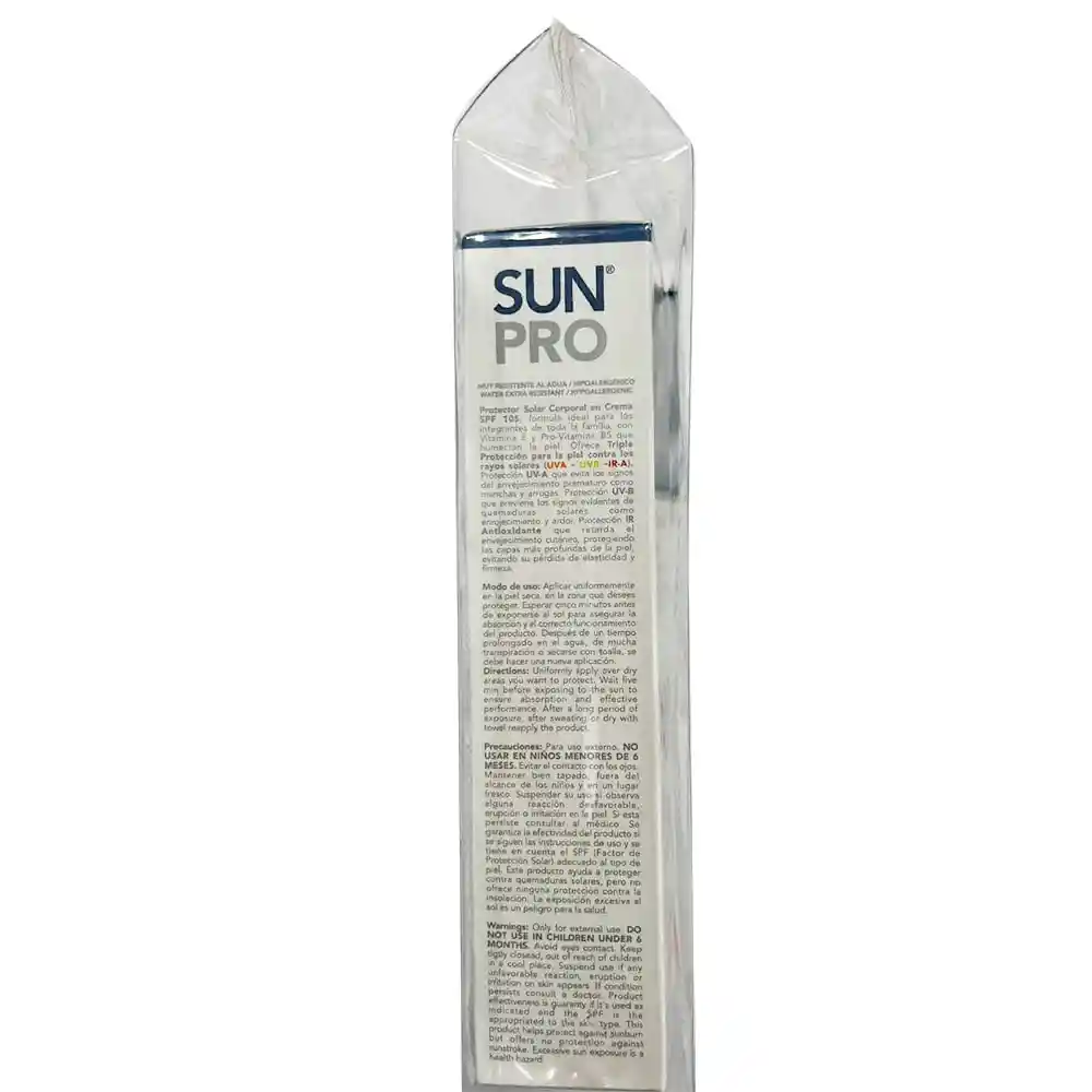Sun Pro Set Protector Solar Facial y Corporal en Crema