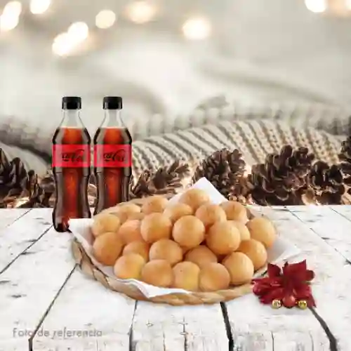 25 Minibuñuelos +2 Bebida 400 ml