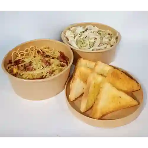 Combo de Pasta de Pollo y Carbonara