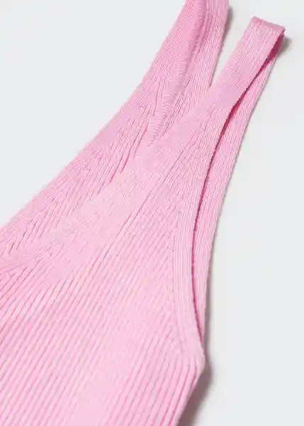 Top Gymnasti Rosa Pastel Talla L Mujer Mango