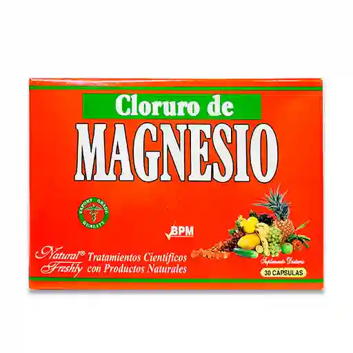 Natural Freshly Cloruro de Magnesio (100 mg)