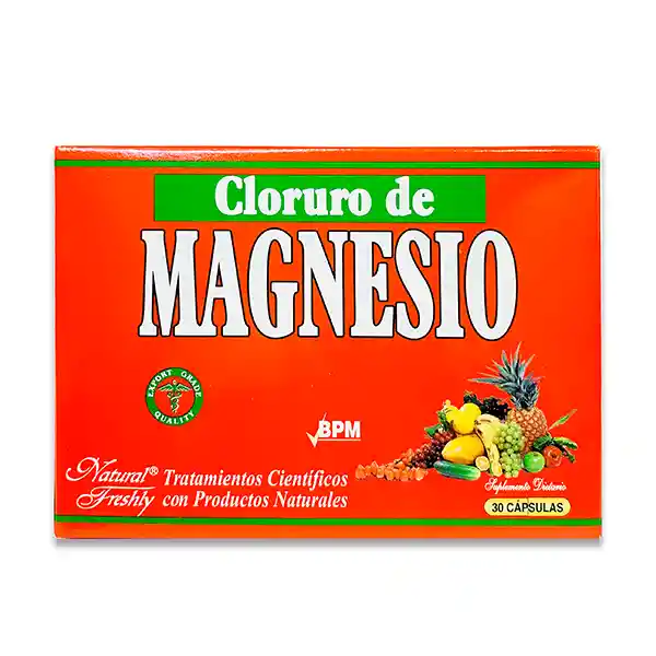 Natural Freshly Cloruro de Magnesio (100 mg)