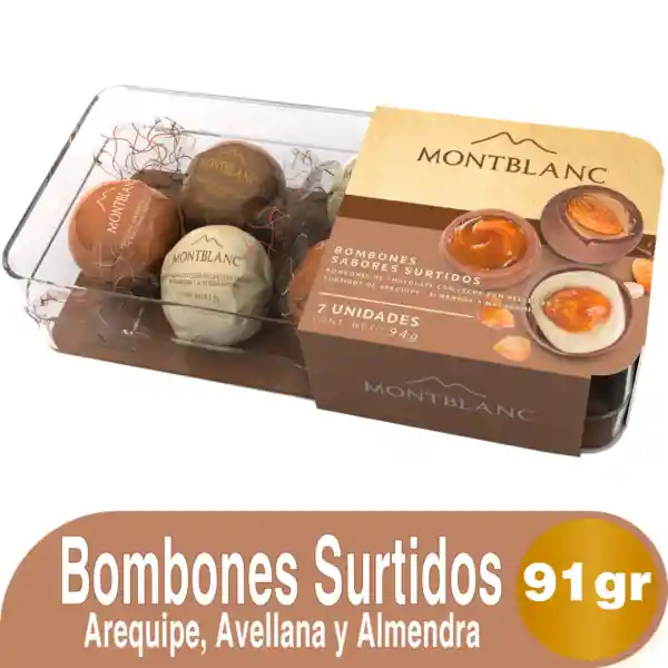   Mont Blanc  Estuche De Chocolates Surtidos 