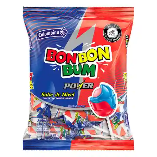 Bon Bon Bum Chupetas Power 