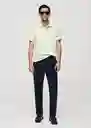 Camisa Polo Rea Menta Talla XXL Hombre Mango