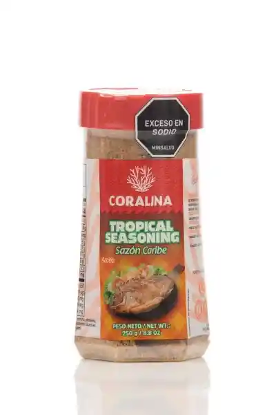 Coralina Salt Sazonador Especial Comida de Mar