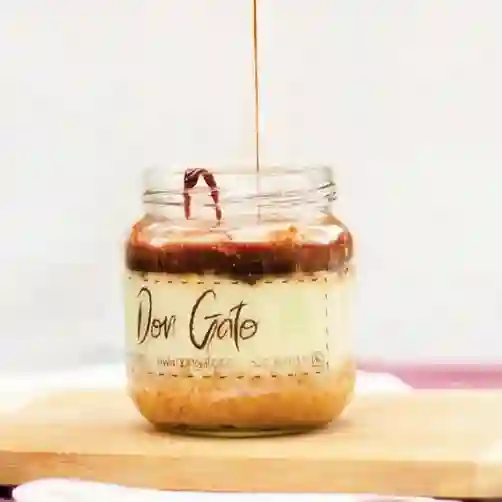 Maracuyá salsa de chocolate