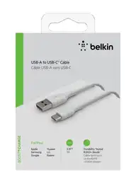 Belkin Cable Usb A Tipo C Blanco