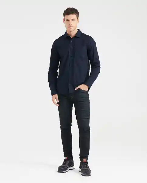 Camiseta Carbón Pocket Azul Dark Ultra Oscuro XXL Chevignon