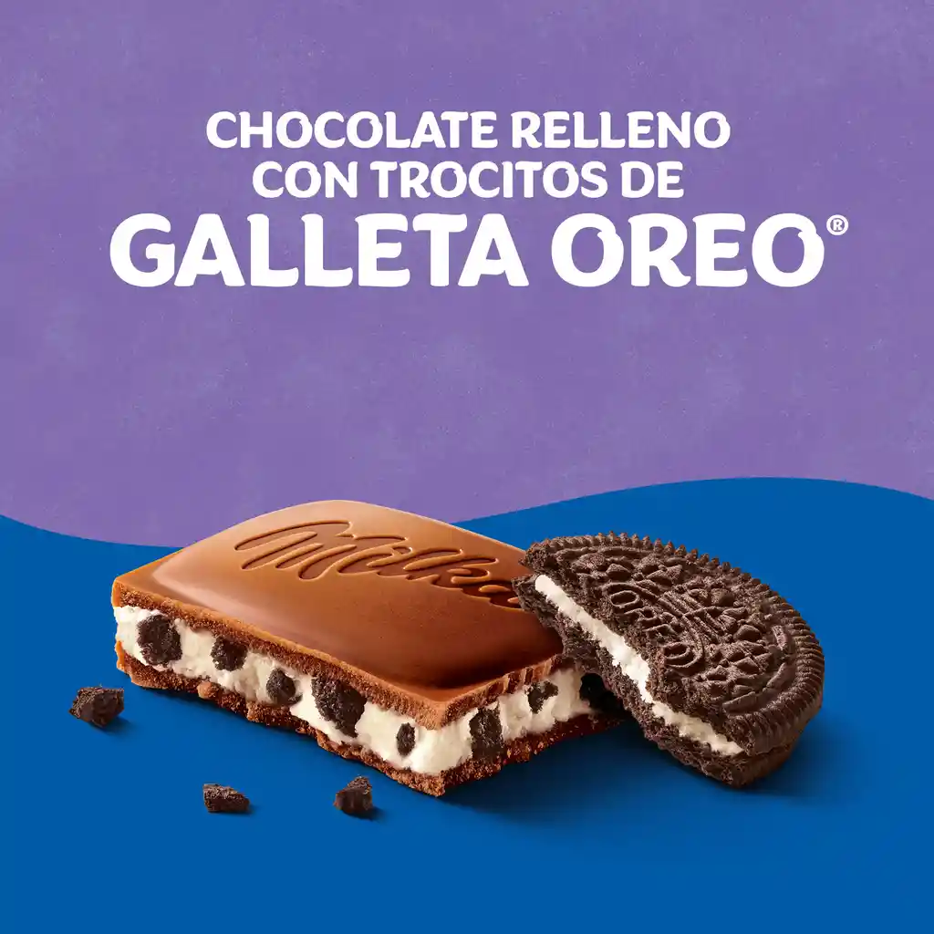 Milka Chocolate Relleno Con Oreo 100 g