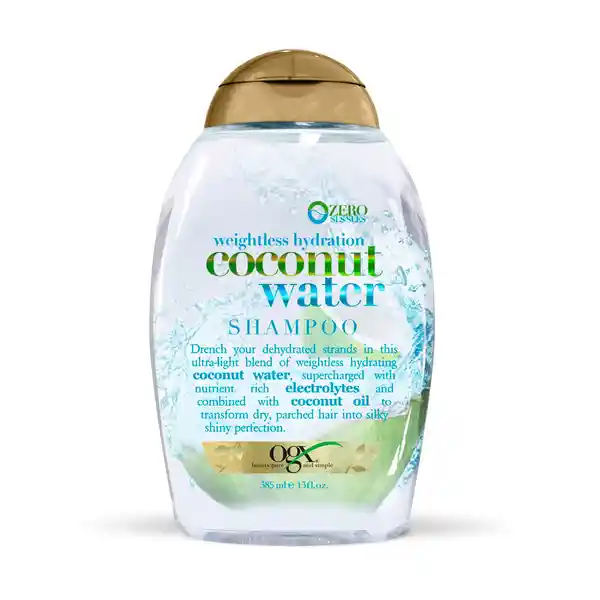 Organix Shampoo Coconut Water 385 mL