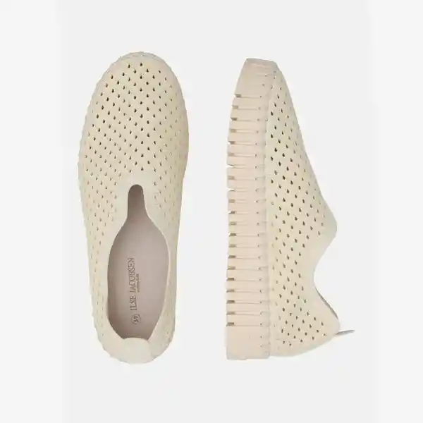 Ilse Jacobsen Tenis Planos Tulip Milk Creme 37