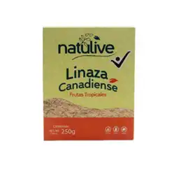 Natulive Linaza Dorada Con Frutas Tropicales