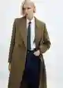 Abrigo Eye Khaki Talla 24 Mujer Mango