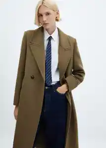 Abrigo Eye Khaki Talla 24 Mujer Mango