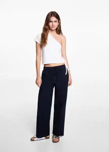 Pantalón Comfy Navy Talla 22 Teen Niña Mango