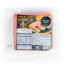 Madrileña Jamón Cerdo Sandwich