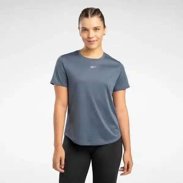 Reebok Camiseta Running Tee Mujer Negro Talla M 100076059