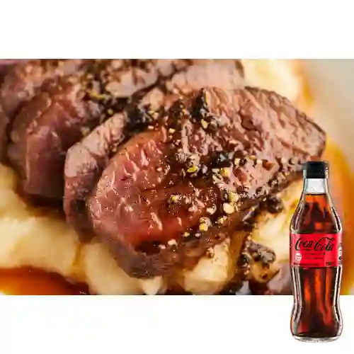 Combo Punta de Anca 150 Gr. + Cocacola S/az 300ML