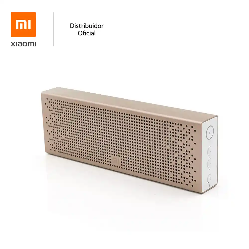 Xiaomi Parlante Portable Bluetooth Mi Speaker Dorado