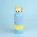 Termo de Con Asa y Funda Snoopy Colorful Azul 500 mL Miniso