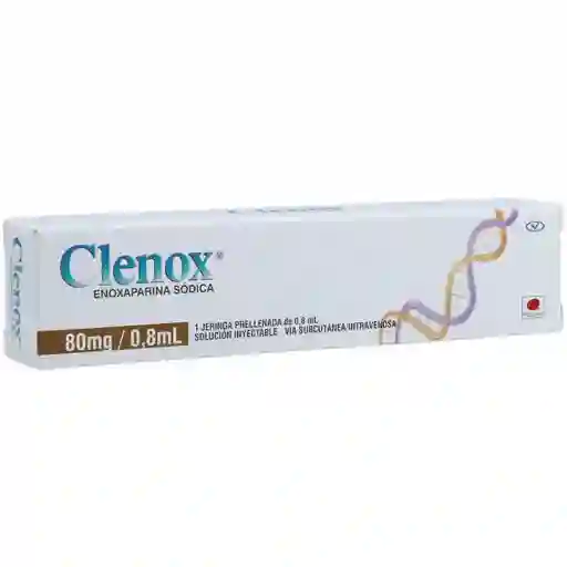 Clenox Enoxaparina Sódica (80 mg)