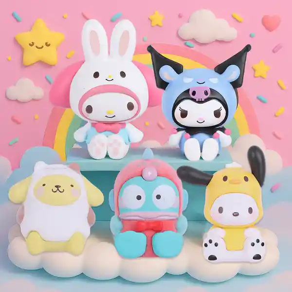 Adorno Sorpresa Personajes Cross Dressing Series Sanrio Miniso