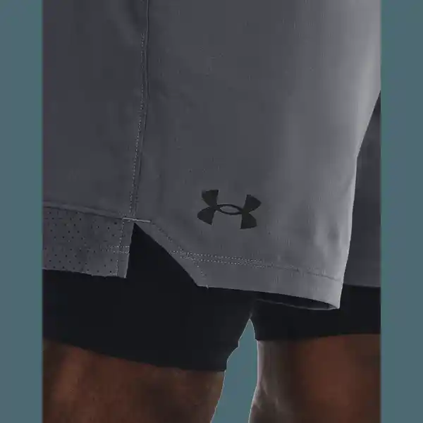 Under Armour Short Vanish Woven Gris T. SM Ref: 1373764-012