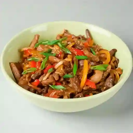 Lomo de Cerdo con Verdura Picante