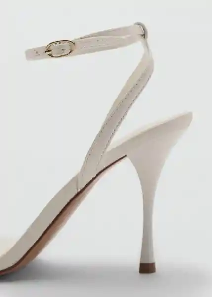 Sandalias Rose Crudo Talla 39 Mujer Mango