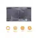 Organizador de Tela Bolsa Grande Horizontal Gris Miniso