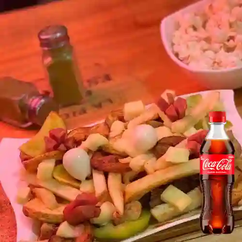 Combo Picada Personal + Coca Cola Original 400 ml