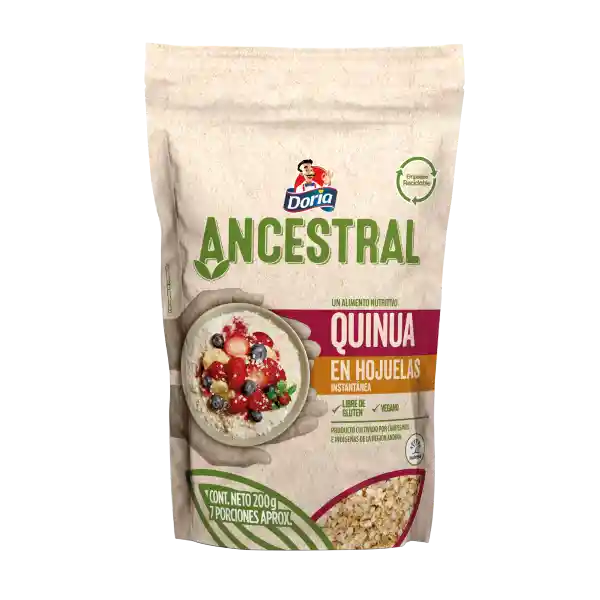 Quinua en Hojuelas Doria x 200 g