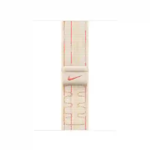 Correa Apple Watch Starlight/Pink Nike Sport Loop 42 mm