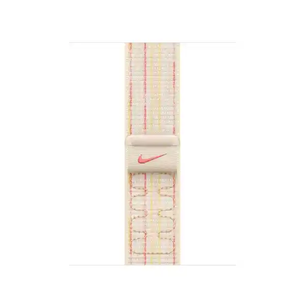 Correa Apple Watch Starlight/Pink Nike Sport Loop 42 mm