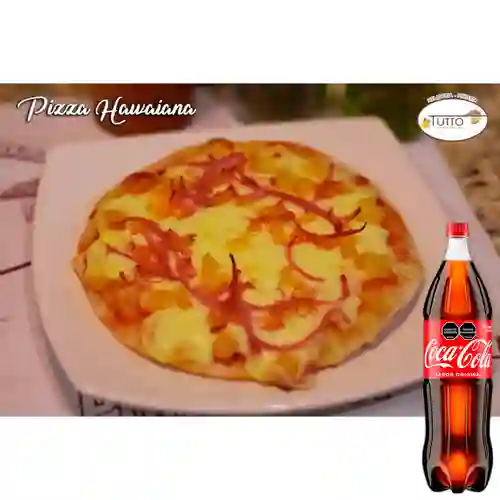Combo Pizza Hawaiana + Coca Cola Original 1.5 L