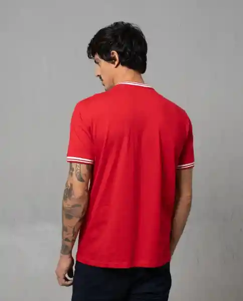 Camiseta Hombre Rojo S 100G100_ROJ191758 Rifle