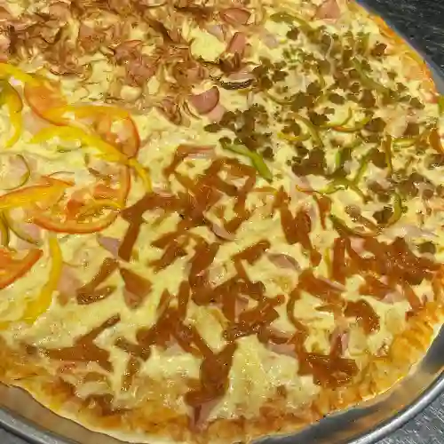 Pizza Familiar Tradicional Hawaiana