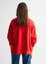 Buzo Sudadera Miami Rojo Valentino Talla 18 Mango Girl Mango