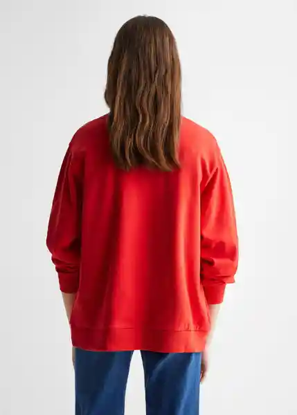 Buzo Sudadera Miami Rojo Valentino Talla 18 Mango Girl Mango