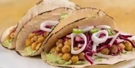 Tacos De Garbanzo Y Soya