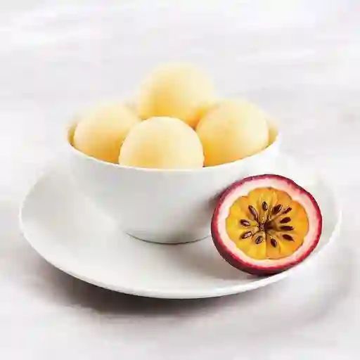 Bolis de Maracuyá con Leche