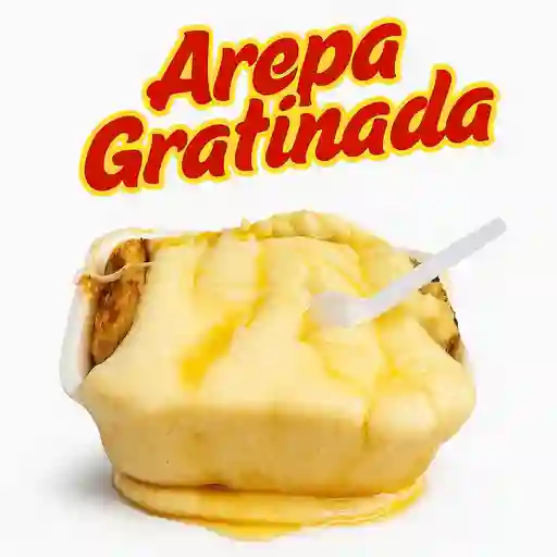 Arepa gratinada