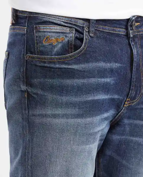 Jean Morrison Masculino Azul Dark Talla 32/32 Chevignon